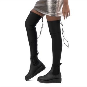 Jeffrey Campbell thigh high boots